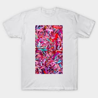 Rainbow Gum Leaves - by South Australian artist Avril Thomas T-Shirt